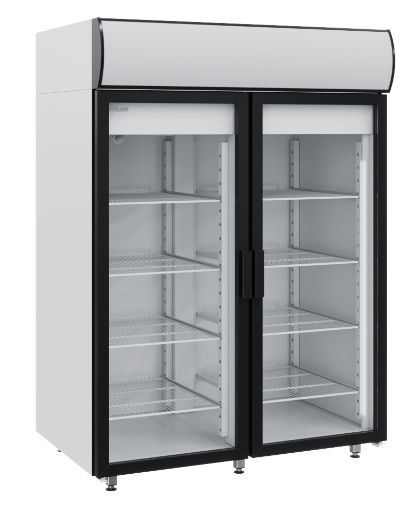 Холодильные шкафы с прозрачной стеклянной дверью